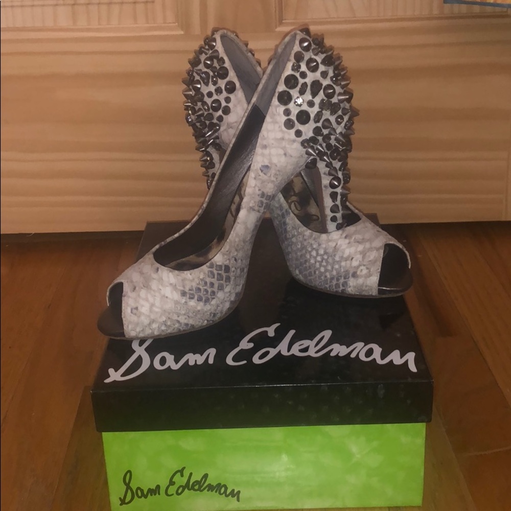 Sam Edelman Lorissa Snake Skin Pump